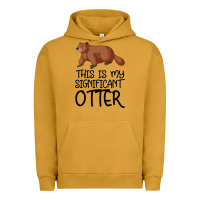 Pigment Peanut Butter this is my significant otter Urban Hoodie - Bettercallsaul