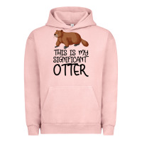 Pigment Salmon this is my significant otter Urban Hoodie - Bettercallsaul