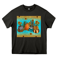 Asphalt fall pumpkin tumbler Heavy Core Tee - RanaPortraitStore