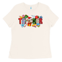 Bone Christmas teacher Ladies Tee - CowhideDigitalArt