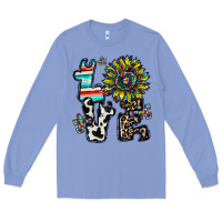 Colony Blue love autism Long Sleeve Tee - CowhideDigitalArt
