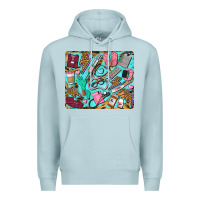 Blue Mist nurse mousepad Premium Hoodie - BarkalooDesign