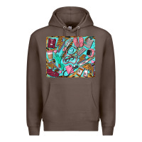 Coffee nurse mousepad Premium Hoodie - BarkalooDesign