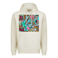 Oatmeal Heather nurse mousepad Premium Hoodie - BarkalooDesign