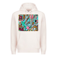 Pale Pink nurse mousepad Premium Hoodie - BarkalooDesign