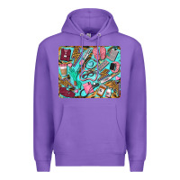 Purple nurse mousepad Premium Hoodie - BarkalooDesign