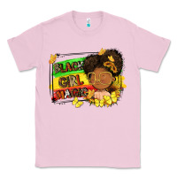 Bubblegum Pink black girl magic Classic Tee - FaDigitalArtStudio