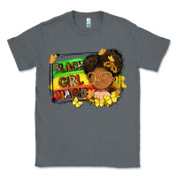 Charcoal Heather black girl magic Classic Tee - FaDigitalArtStudio