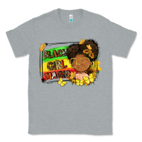 Heather Grey black girl magic Classic Tee - FaDigitalArtStudio