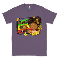 Lavender black girl magic Classic Tee - FaDigitalArtStudio