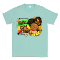 Seafoam black girl magic Classic Tee - FaDigitalArtStudio