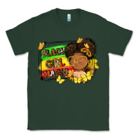 Sports Green black girl magic Classic Tee - FaDigitalArtStudio
