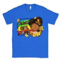 True Royal black girl magic Classic Tee - FaDigitalArtStudio