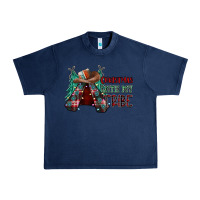 Navy Christmas with tribe Urban Heavy Tee - CowhideDigitalArt