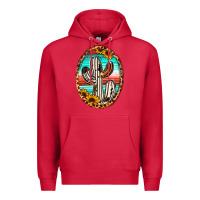Cardinal Western Cactus Premium Hoodie - Jasminsmagicworld