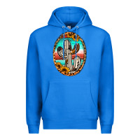 True Royal Western Cactus Premium Hoodie - Jasminsmagicworld