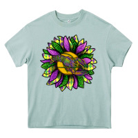 Mardi Gras Sunflower With Crawfish Heavy Core Tee | Teevron