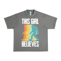 Tornado bigfoot t  shirt bigfoot   this girl believes t  shirt Urban Heavy Tee - DesigneFamous