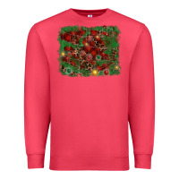 Cardinal christmas background Premium Sweatshirt - RanaPortraitStore