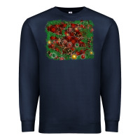 Christmas Background Premium Sweatshirt | Teevron