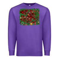 Purple christmas background Premium Sweatshirt - RanaPortraitStore