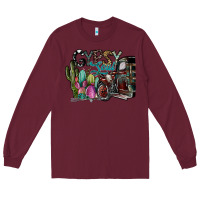 Burgundy gypsy soul Long Sleeve Tee - SublimationCraftShop