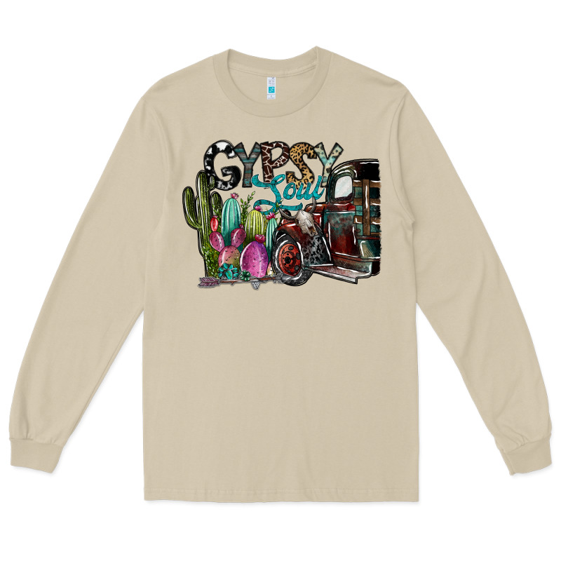 Gypsy Soul Long Sleeve Tee by SublimationCraftShop | Teevron