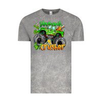 Cloud Rock Shamrock Crusher Vintage Tee - CowhideDigitalArt