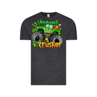 Vintage Black Shamrock Crusher Vintage Tee - CowhideDigitalArt
