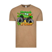 Vintage Coffee Shamrock Crusher Vintage Tee - CowhideDigitalArt