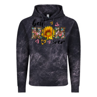Cloud Black best mom ever with sunflower Vintage Hoodie - Artiststas