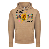 Vintage Coffee best mom ever with sunflower Vintage Hoodie - Artiststas