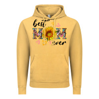 Vintage Mustard best mom ever with sunflower Vintage Hoodie - Artiststas
