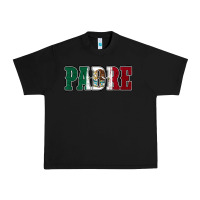 Black Mexican Flag Padre Urban Heavy Tee - Jasminsmagicworld