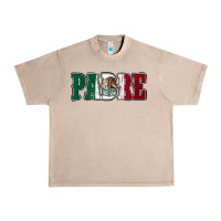 French Oak Mexican Flag Padre Urban Heavy Tee - Jasminsmagicworld