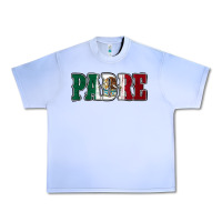 Grape Ice Mexican Flag Padre Urban Heavy Tee - Jasminsmagicworld