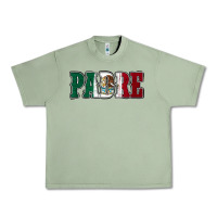 Oil Green Mexican Flag Padre Urban Heavy Tee - Jasminsmagicworld