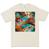 Bone western cowboy hat seamless pattern Premium Tee - BundleAndBundleShop