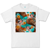 White western cowboy hat seamless pattern Premium Tee - BundleAndBundleShop