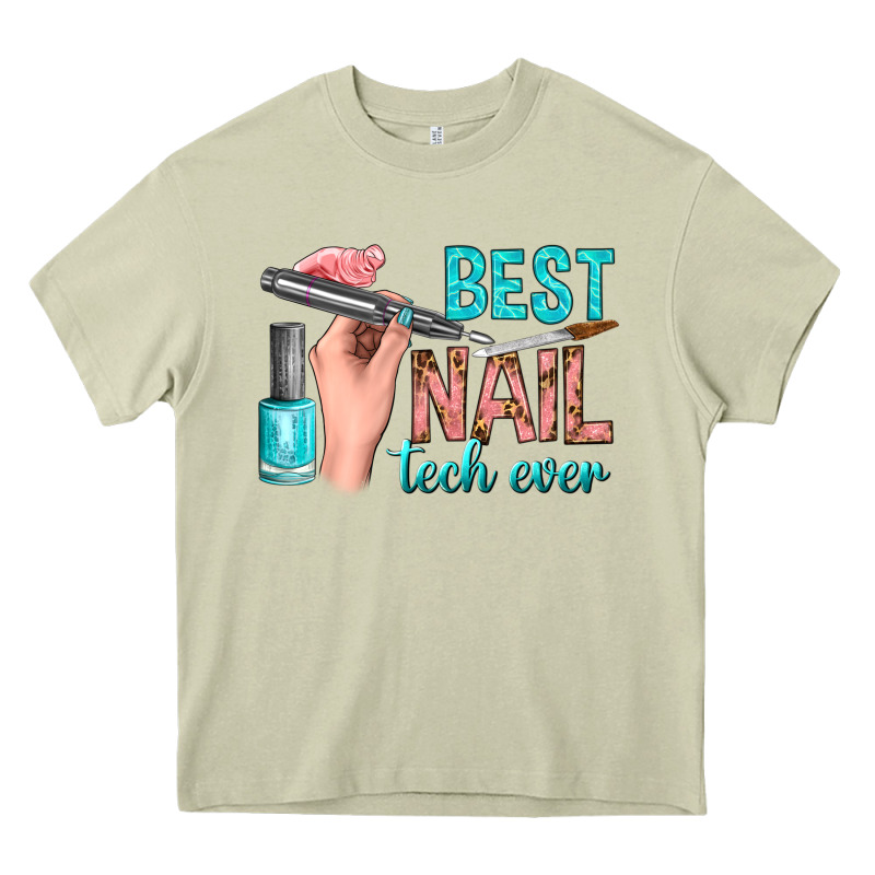 Best Nail Tech Ever Bbs Heavy Core Tee by BundleAndBundleShop | Teevron