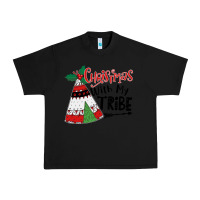 Black Christmas with my tribe boho Urban Heavy Tee - CowhideDigitalArt
