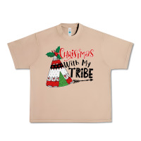 Burro Christmas with my tribe boho Urban Heavy Tee - CowhideDigitalArt