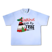 Grape Ice Christmas with my tribe boho Urban Heavy Tee - CowhideDigitalArt