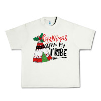Pistachio Christmas with my tribe boho Urban Heavy Tee - CowhideDigitalArt