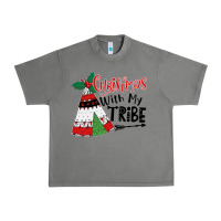 Tornado Christmas with my tribe boho Urban Heavy Tee - CowhideDigitalArt