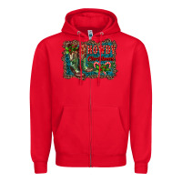 Red howdy christmas boots Zipper Hoodie - RanaPortraitStore