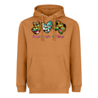 Meerkat Peace Love Texas Heavyweight Hoodie - RanaPortraitStore
