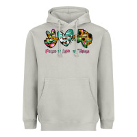 Moon Dust Peace Love Texas Heavyweight Hoodie - RanaPortraitStore