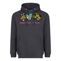 Smoke Peace Love Texas Heavyweight Hoodie - RanaPortraitStore