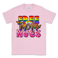 Bubblegum Pink Free Mom hugs Classic Tee - FaDigitalArtStudio